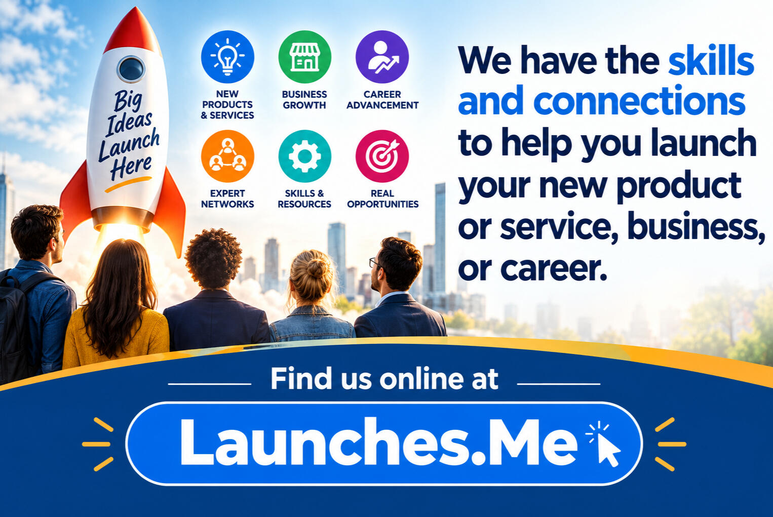 Launches Me!